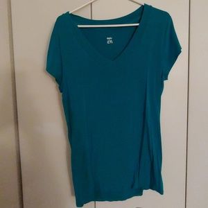 Mossimo XL womens t-shirt teal
